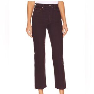 Re/Done 70’s Ultra High Rise Stove Pipe